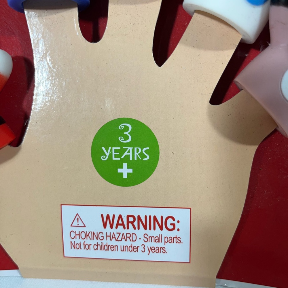 RASHTI BABY CHRISTMAS CLASSIC RUDOLPH 5 PIECE FINGERS PUPPETS SET AGES 3+ NEW - Picture 7 of 8